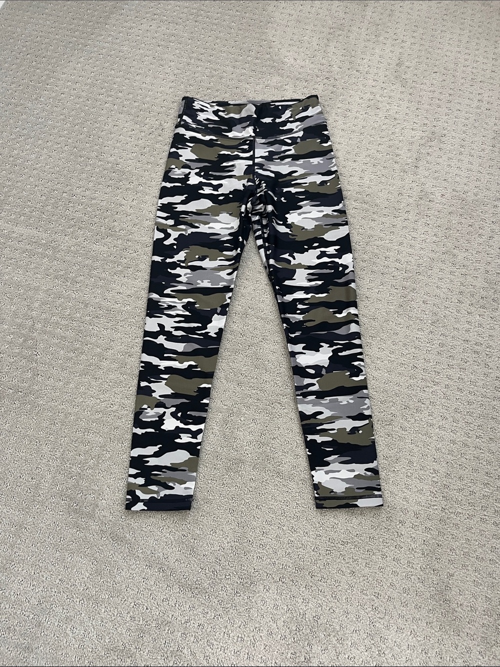 The Upside women’s size 6 Leggings - Olive, Black & Gray